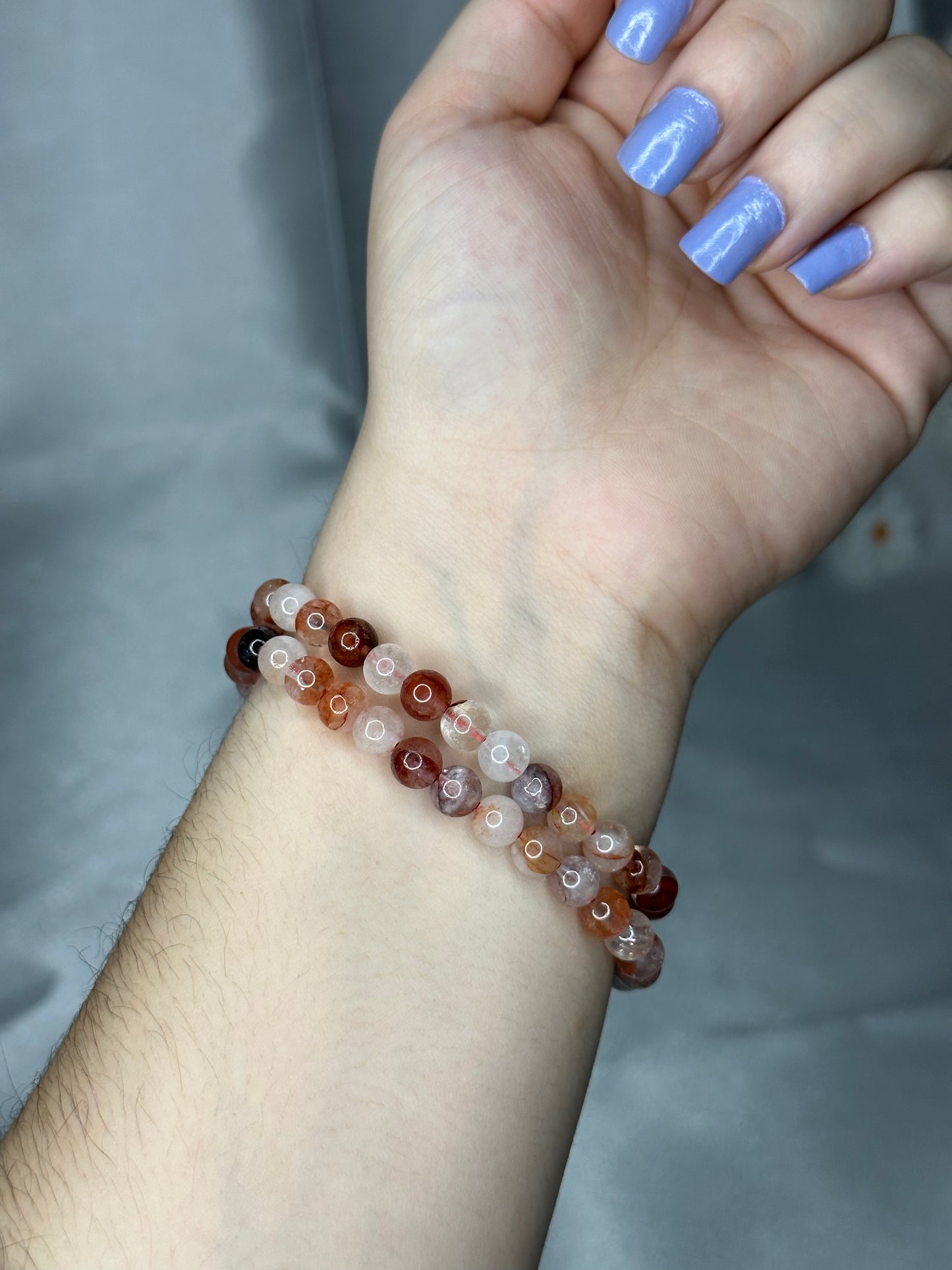 Hematoid Quartz Bracelet