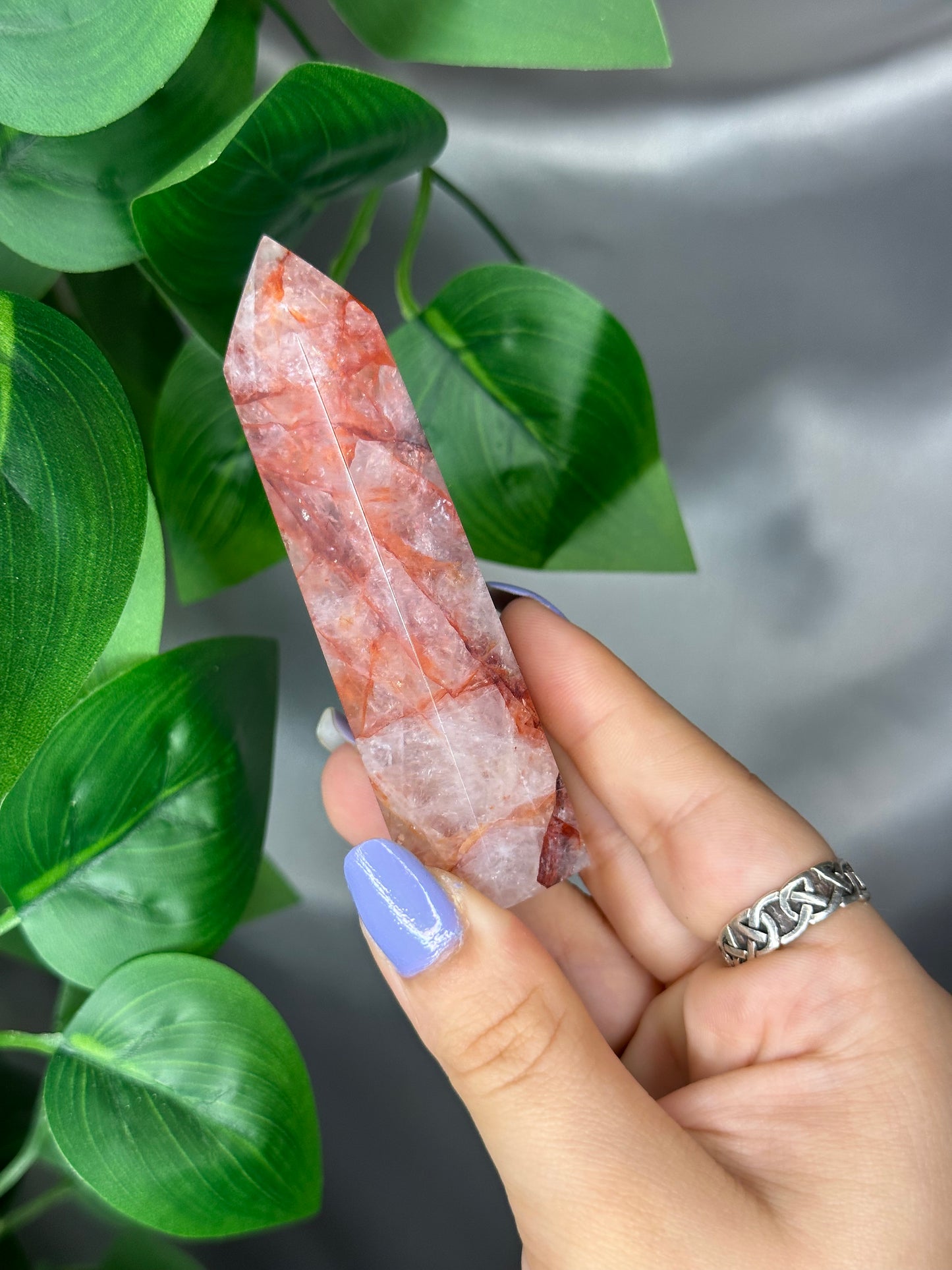 Hematoid Quartz Tower