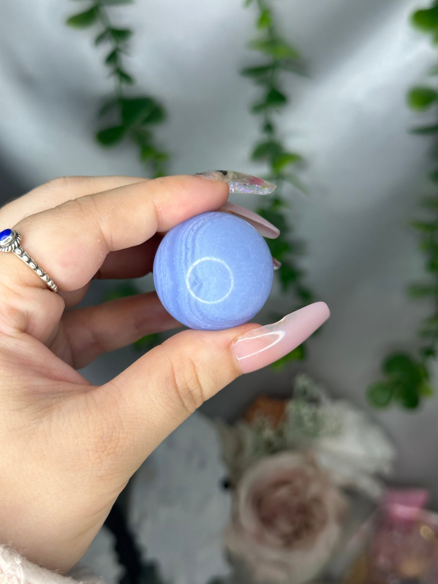 Blue Lace Agate Sphere