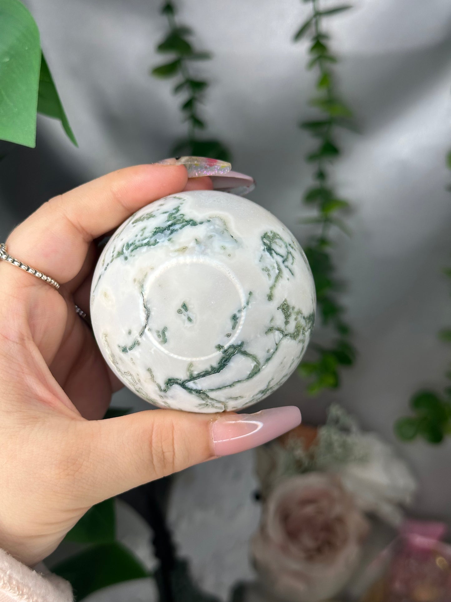 Tree Agate Sphere