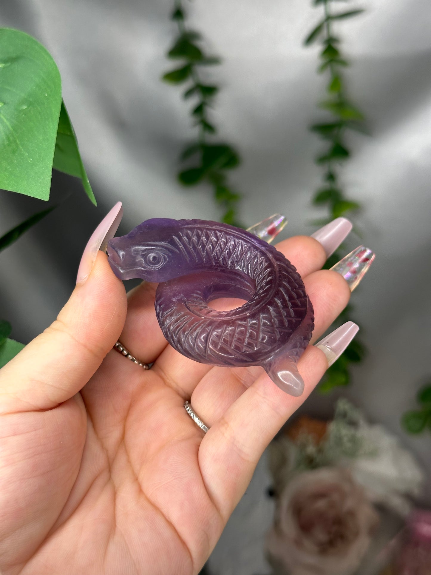 Purple Fluorite Snake