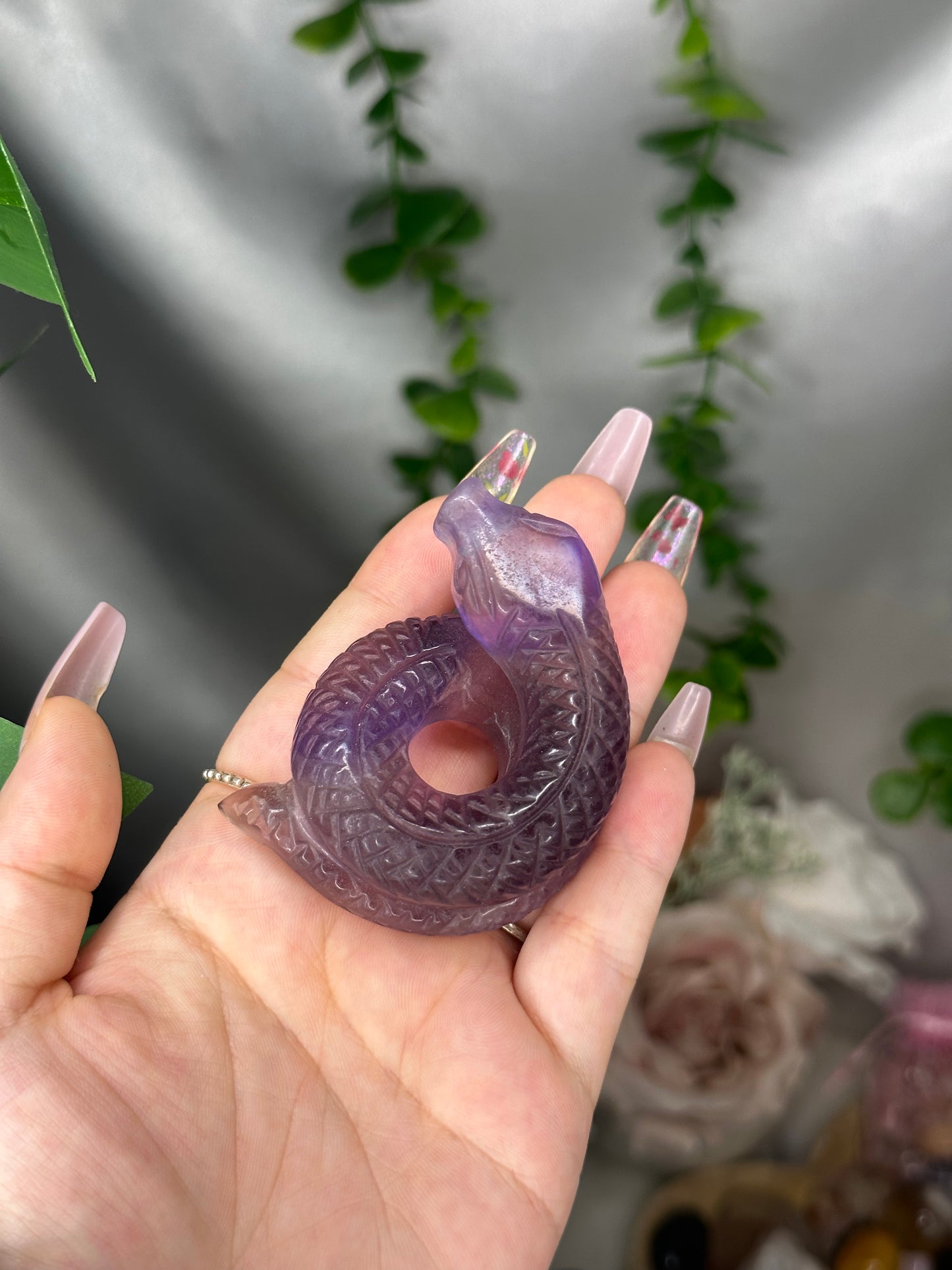 Purple Fluorite Snake