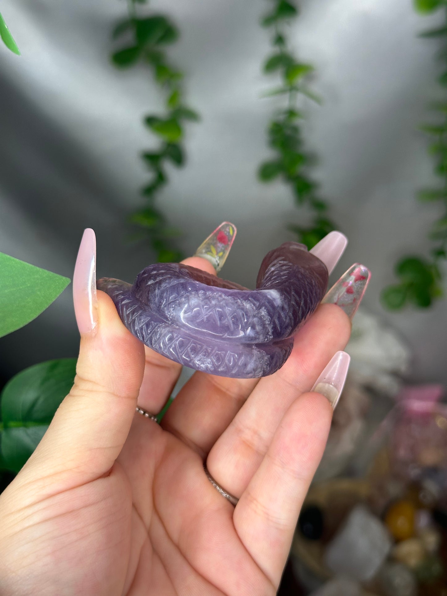 Purple Fluorite Snake