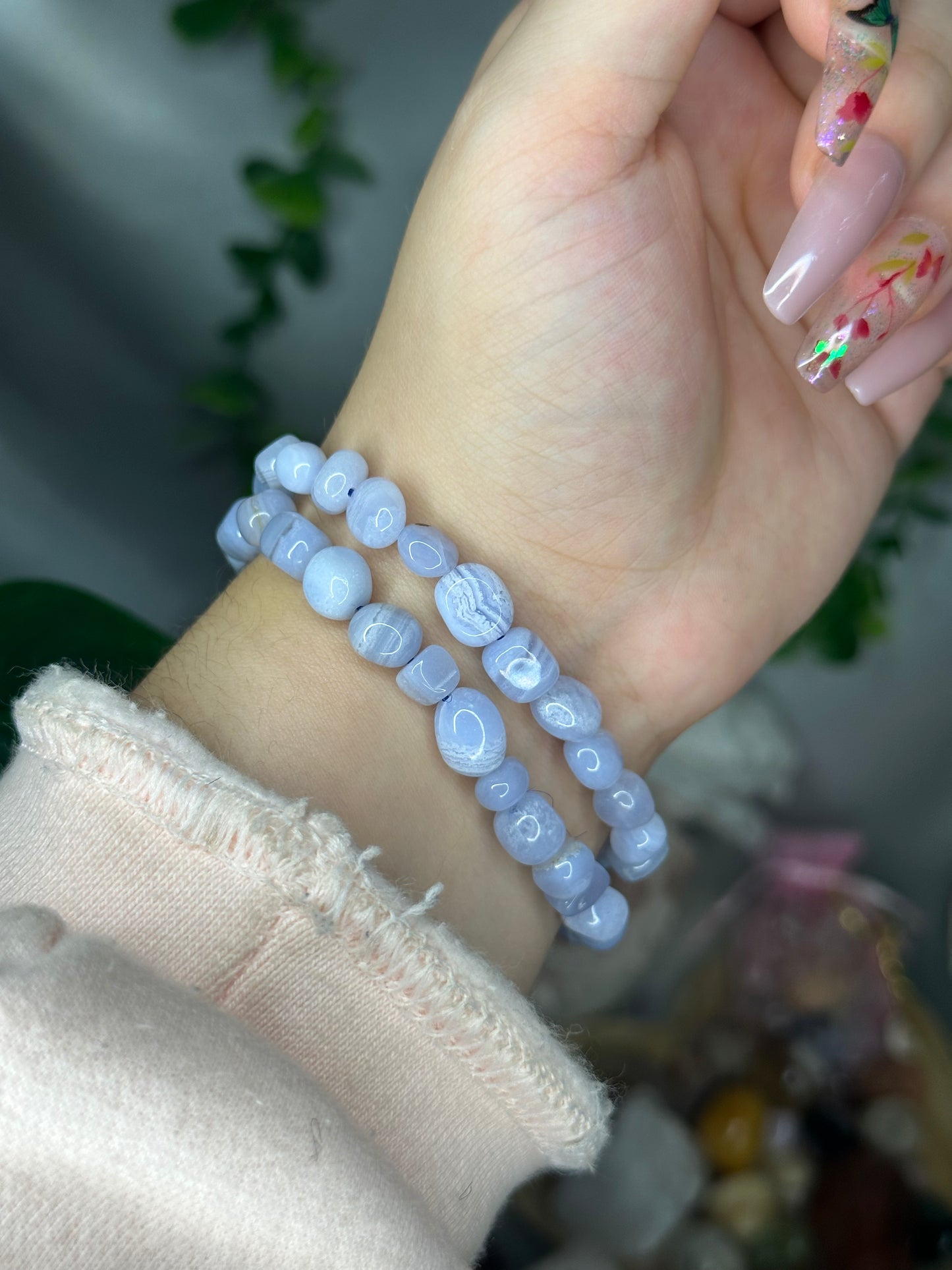 Blue Lace Agate Bracelet