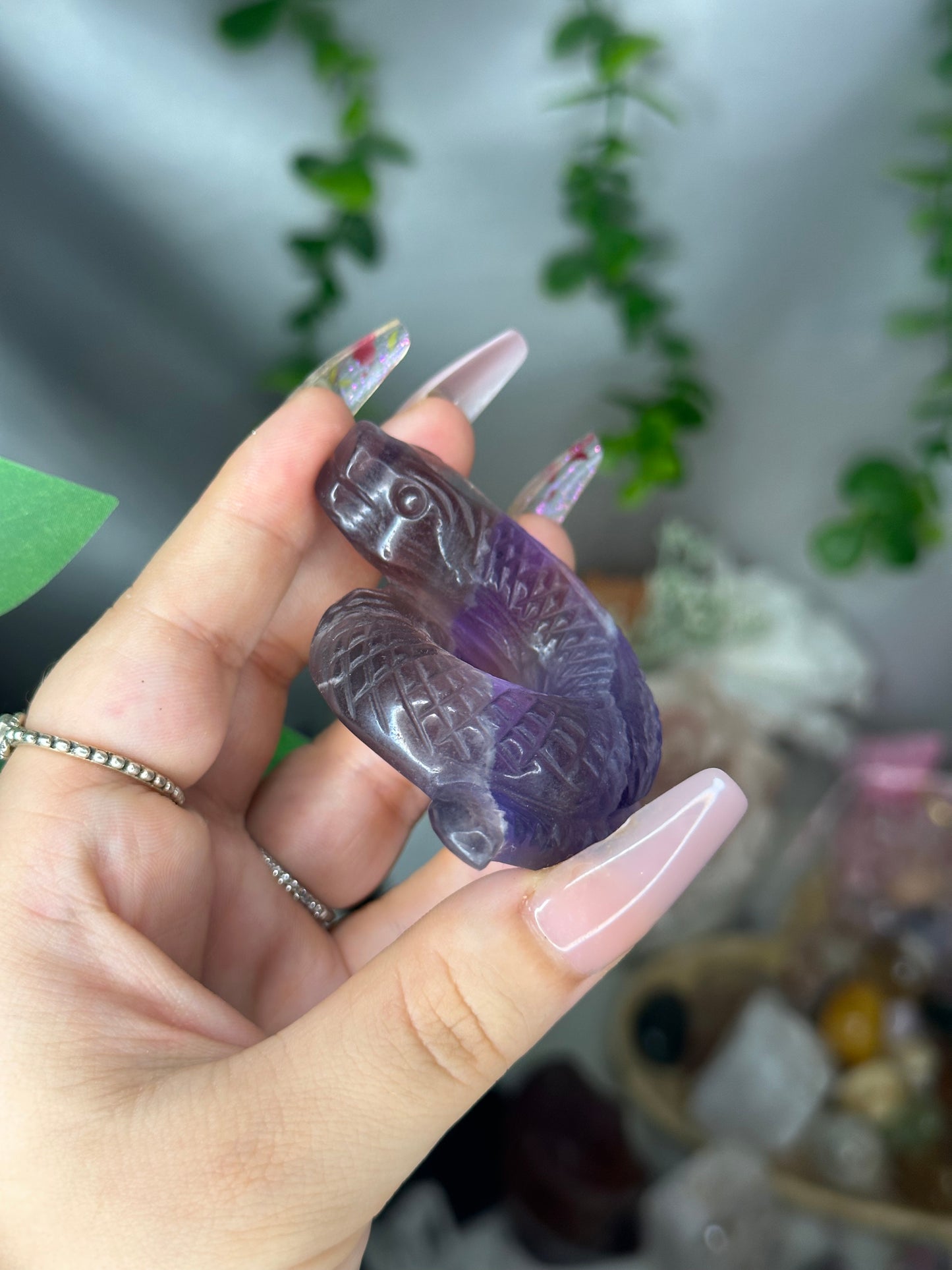 Purple Fluorite Snake