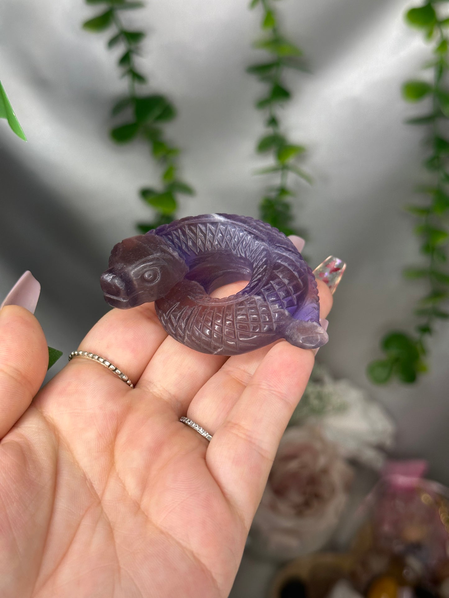 Purple Fluorite Snake