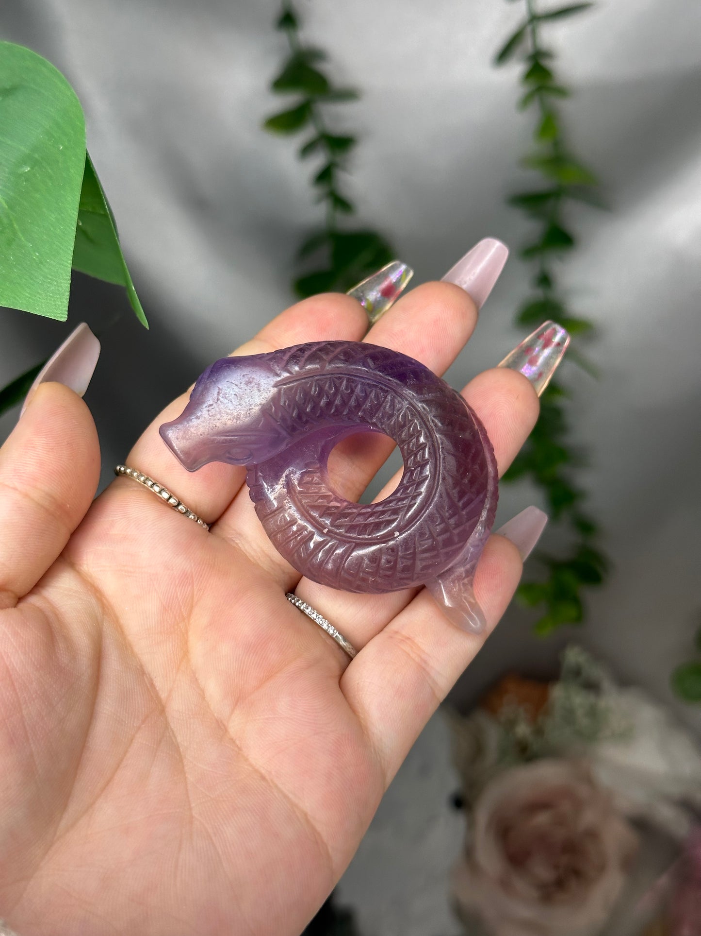 Purple Fluorite Snake