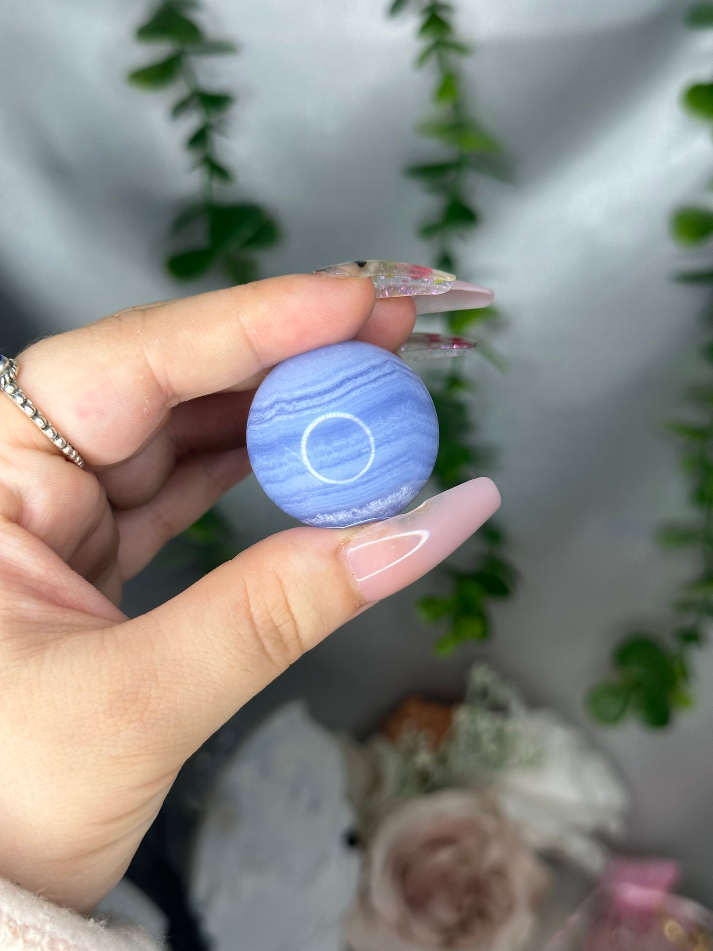 Blue Lace Agate Sphere