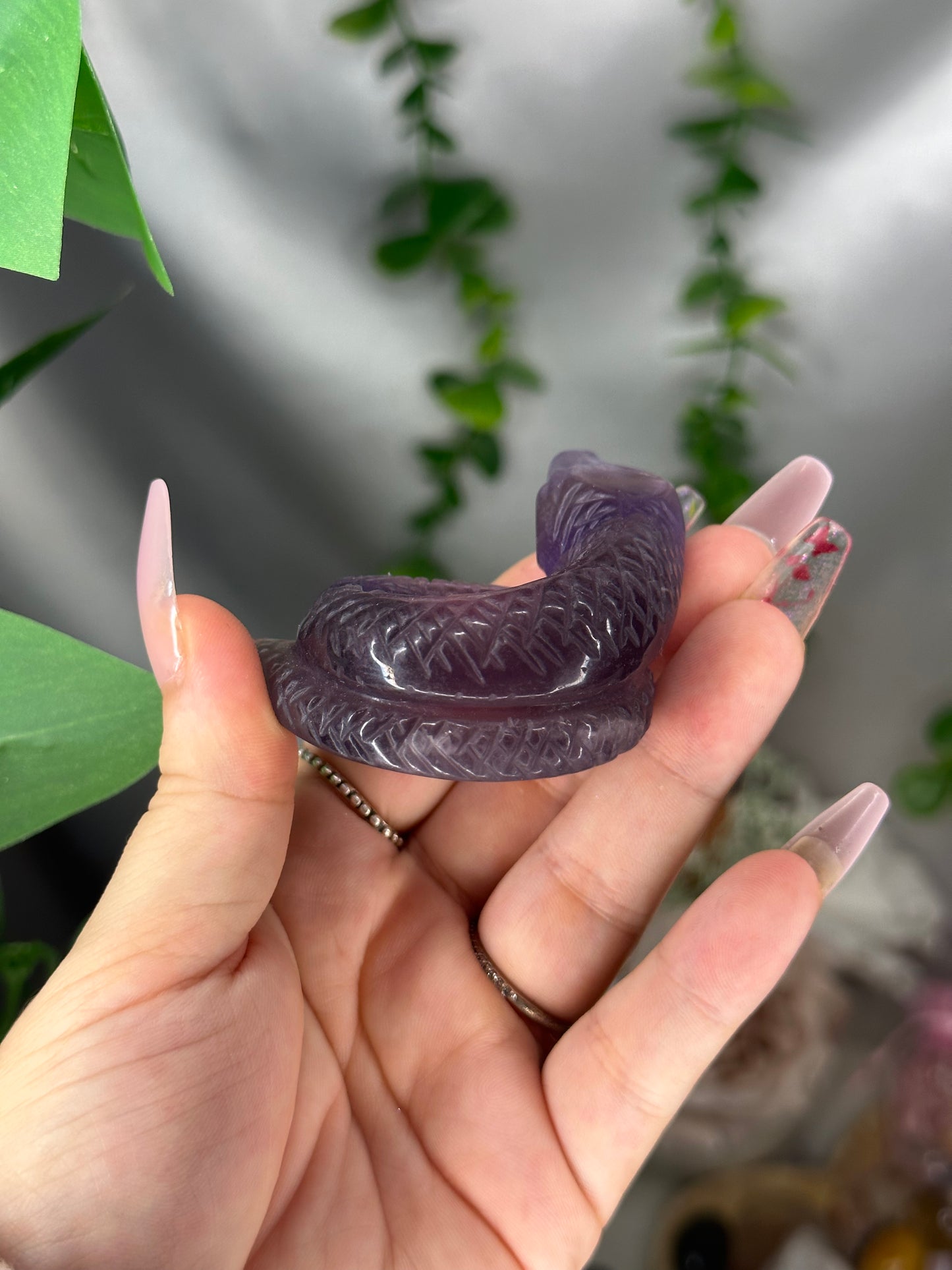 Purple Fluorite Snake