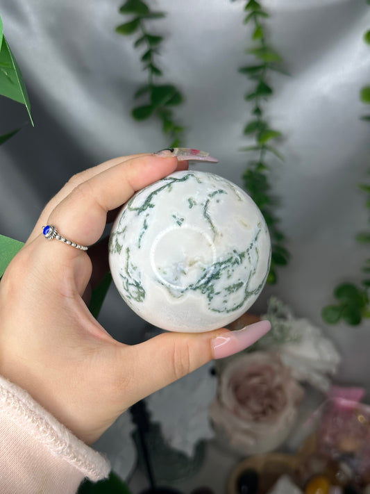 Tree Agate Sphere