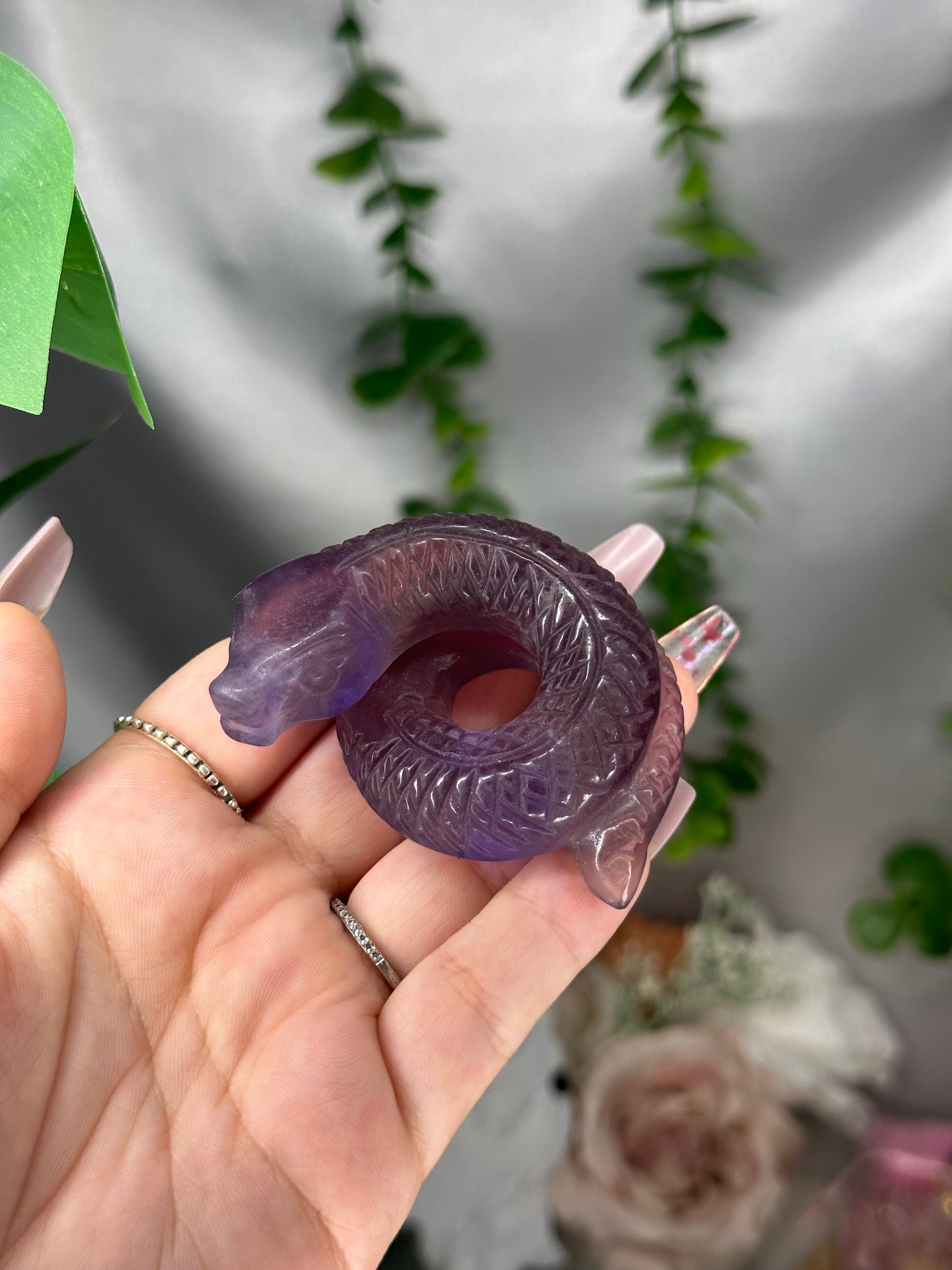 Purple Fluorite Snake