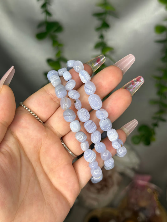 Blue Lace Agate Bracelet