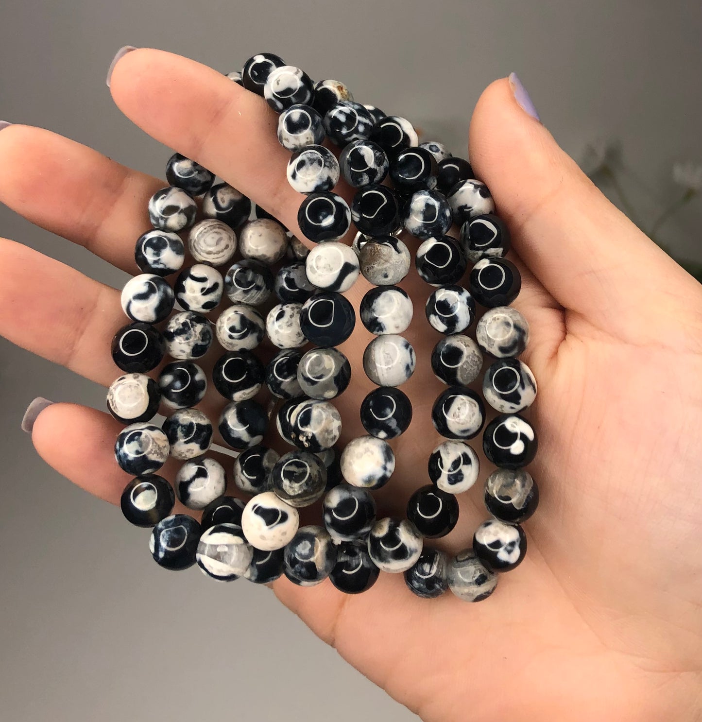 Orca Agate Bracelet