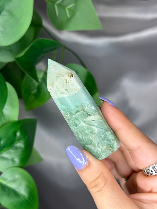 Opalized Fluorite Tower