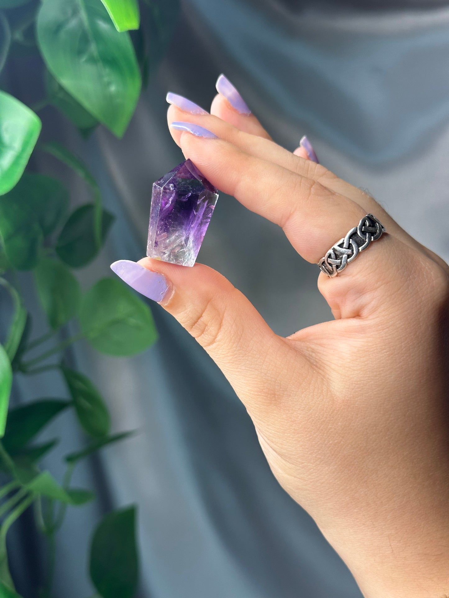 Mini Amethyst Obelisk