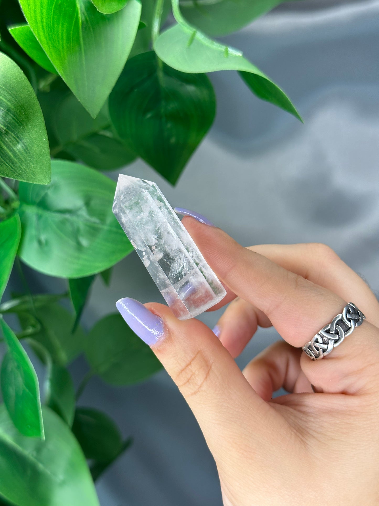 Mini Clear Quartz Tower: You Choose!