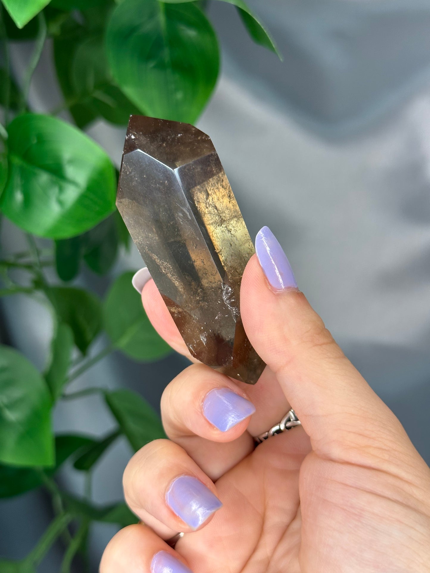 Smoky Quartz Double Terminated Point