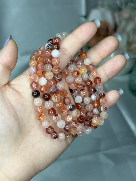 Hematoid Quartz Bracelet