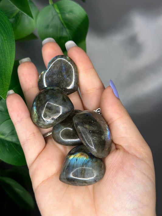 Labradorite Hearts